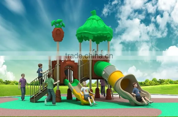 Commercial big kids outdoor playground equipment