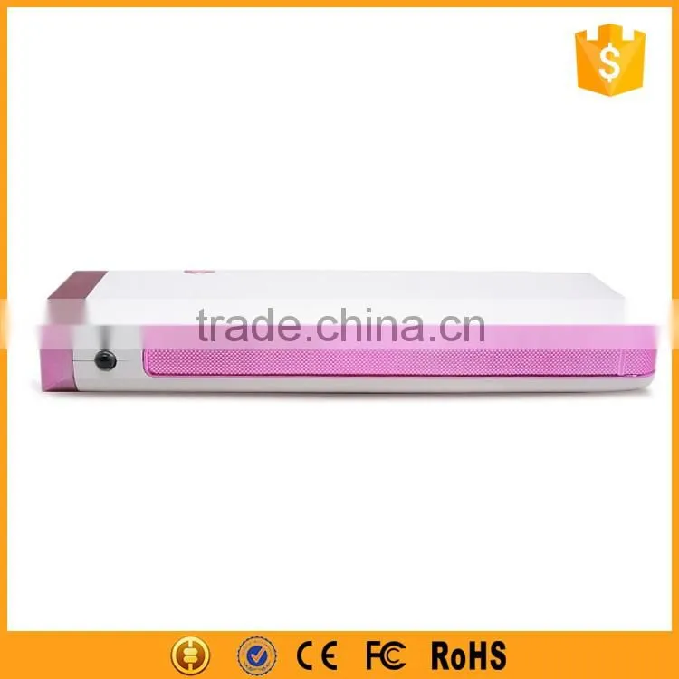 2016 new product manual for power bank 12000mah with 3 usb port output