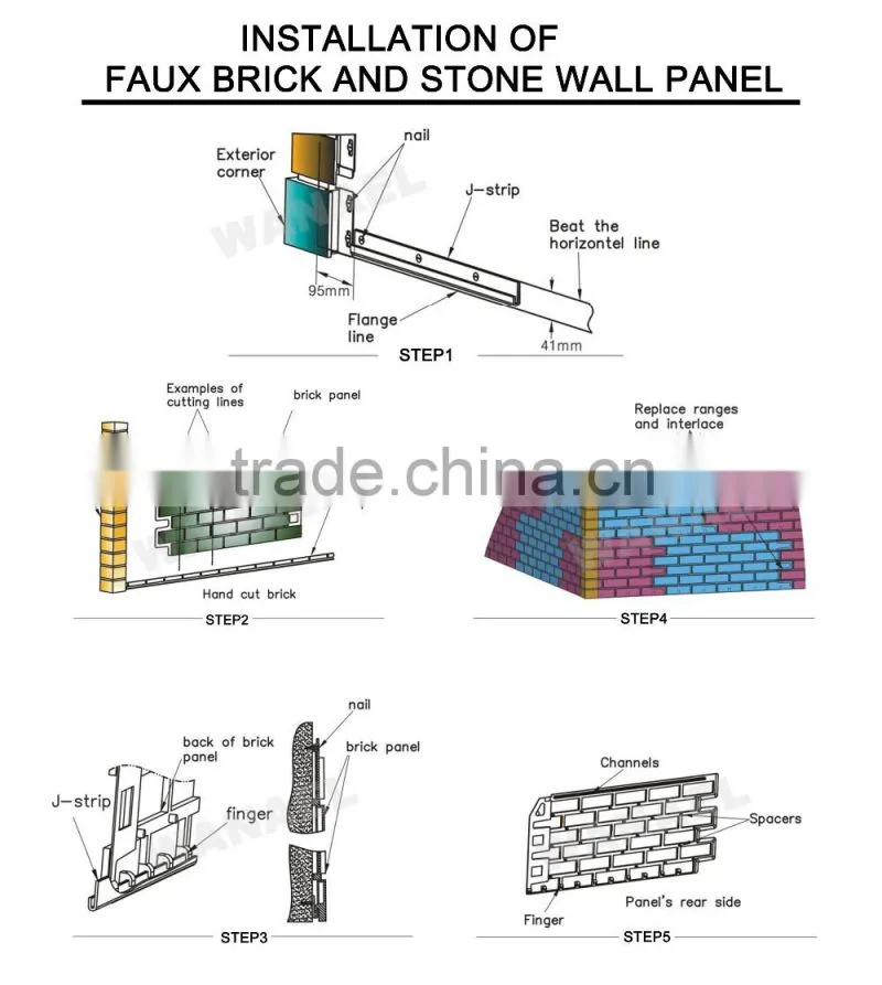Decorative PVC Wall Panel Siding