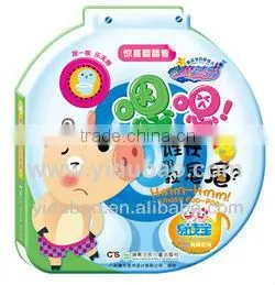 Latest new design with high quanlity electronic button sound book for children easy magic book
