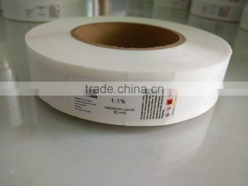 Popular Adhesive Printing Label Sticker in Roll