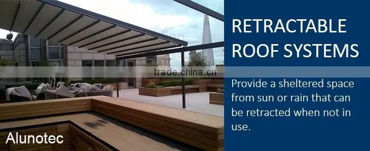 Retractable Pergola Shade/Retractable Pergola Patio Covers