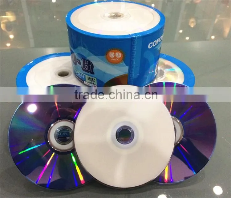 100pcs in spindle/DVDs wholesale/free samples supply