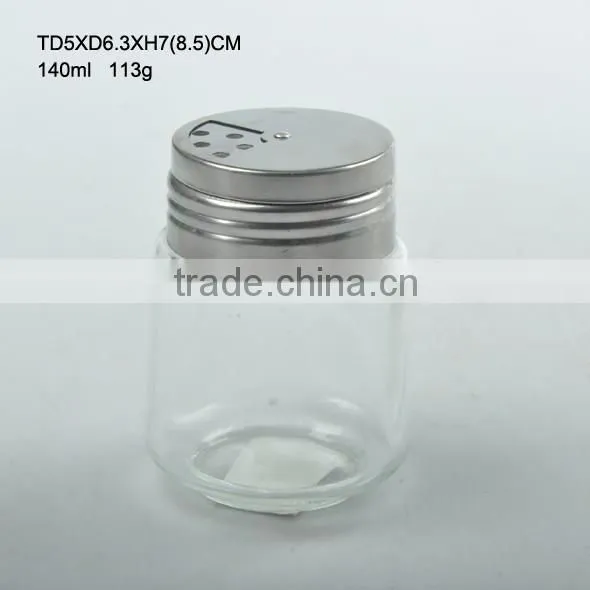 wholesale glass spice jar cheap custom glass spice jar