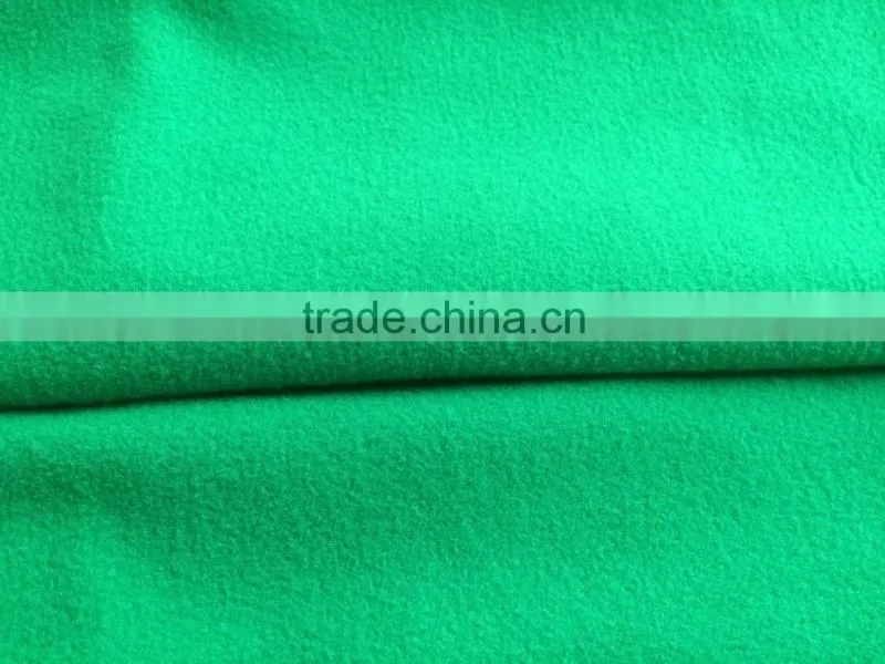 Polyester tricot brushed uniform fabric