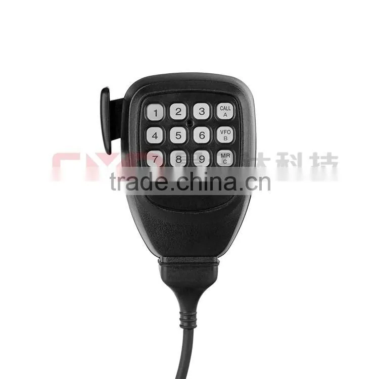 Customized portable walkie-talkie speaker microphone with DTMF mic for Kenwood mobile radio