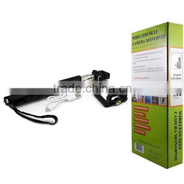 Hot sale lightweight prfessional Dispho Carbon fiber monopod wireless monopod selfie stick