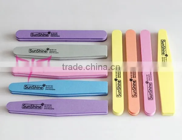 Hot sunshine nail buffer block,nail buffing block