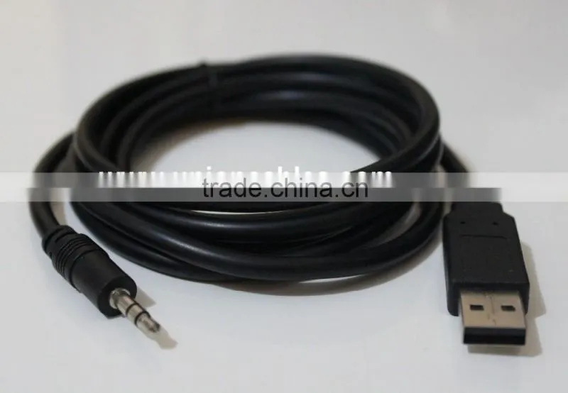 6ft PL2303TA USB RS232 to 3.5mm jack serial cable