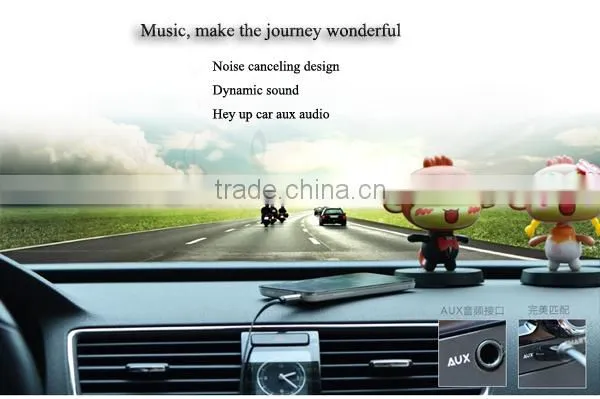 Male to male aux cable braided 3.5mm jack audio cable