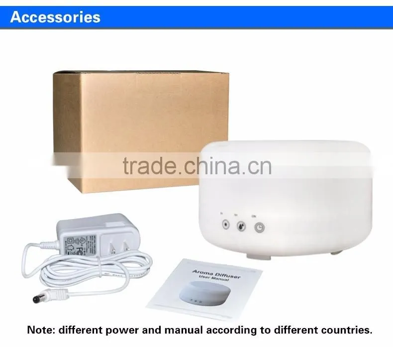 factory price wholesale large capacity 1000ml essential oil diffuser 7 color changing ultrasonic aroma diffuser