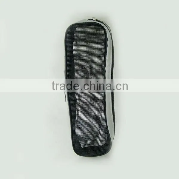 zipper small cosmetic bag to hold toothbrush toothpaste