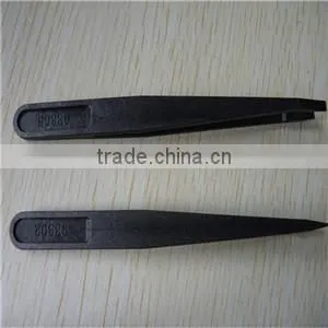 cheap plastic industrial Tweezers/disposable plastic industrial Tweezers black