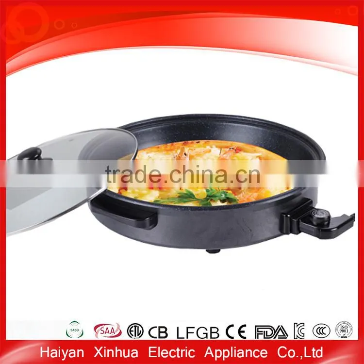 Competitive price new design pizza pan electric