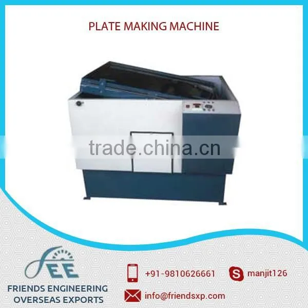 New Design Plate Printing Machine at Low Rate