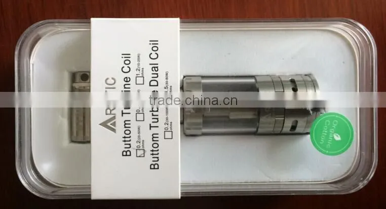 arctic tank arctic sub ohm tank atomizer BTC BTDC 0.2/0.5ohm dual coil special for 20W--50W mod