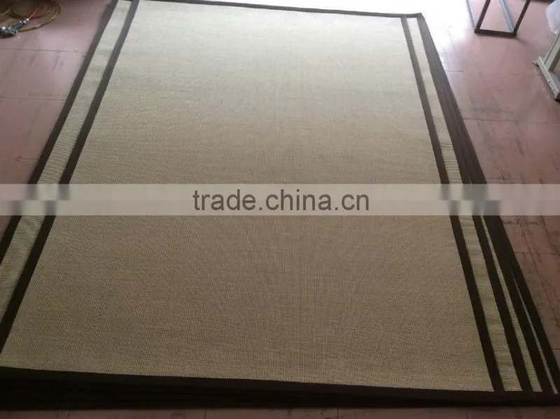 Vila Sisal area mat sisal rug hemp backing carpet