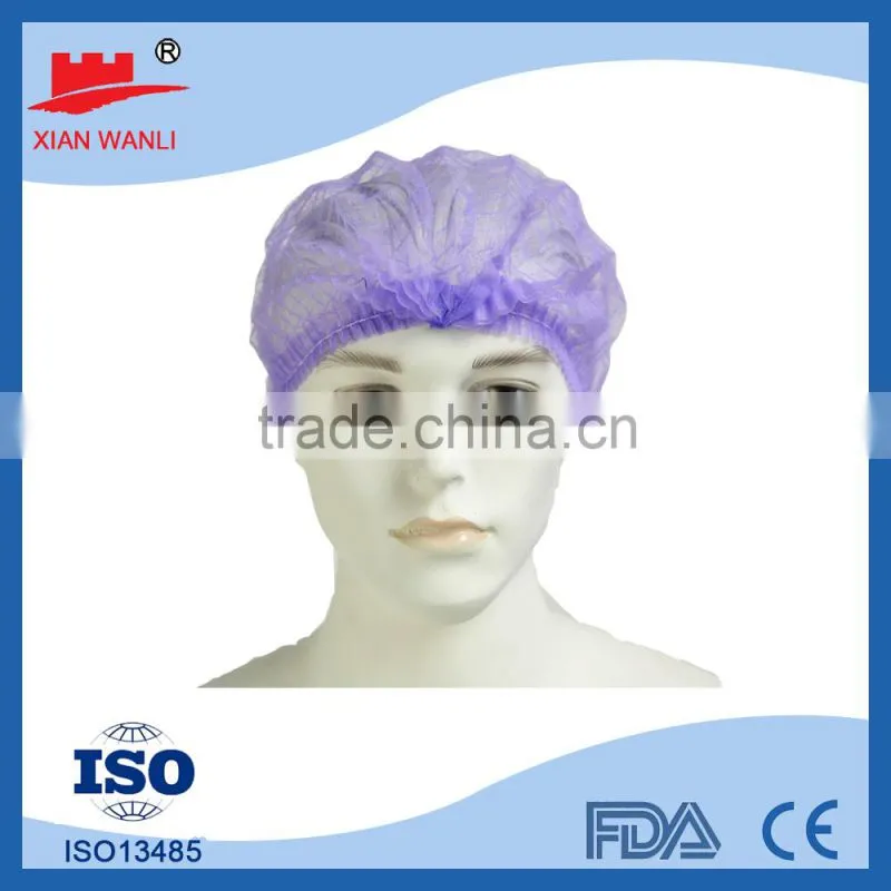 China blue surgical doctor cap