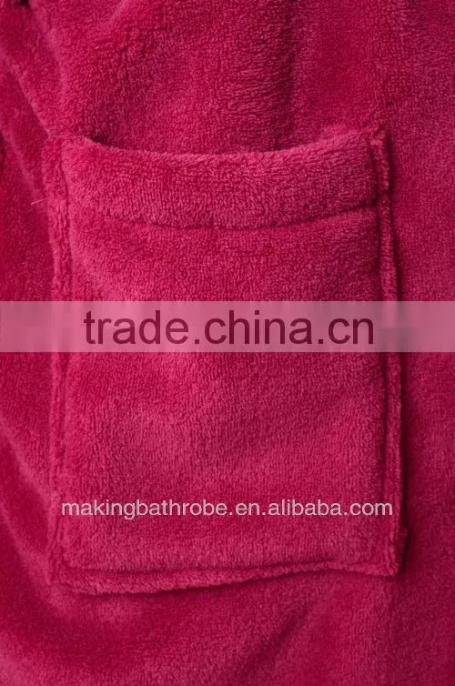 American new design baby bathrobe with hood