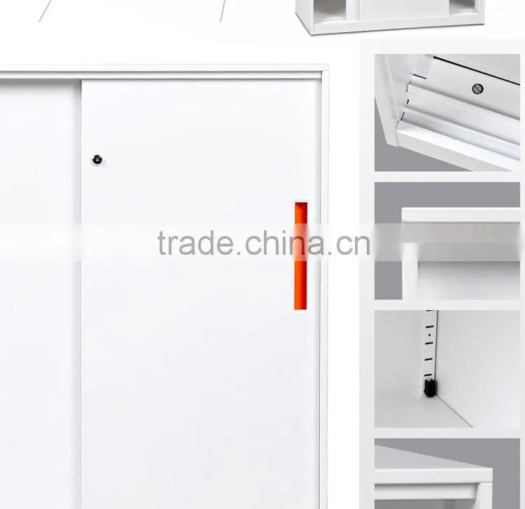 Steel Sliding Door File Cabinet European Furniture