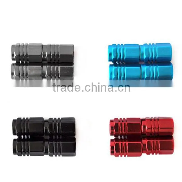 hot sale aluminum alloy car tire valve cap