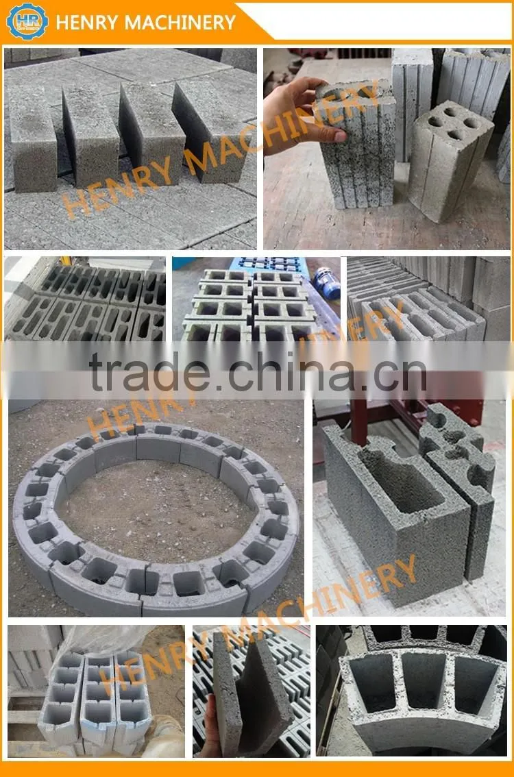 QTJ4-40 simple block making machine for developing countries competitive price