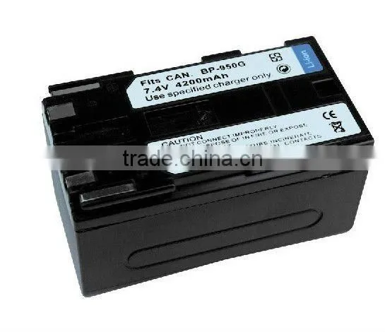 High capacity Lithiumion battery pack for Canon BP-950G