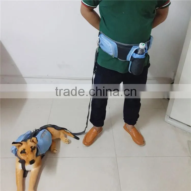 pet products for dog bag and waist bag pet collar for running and walking time