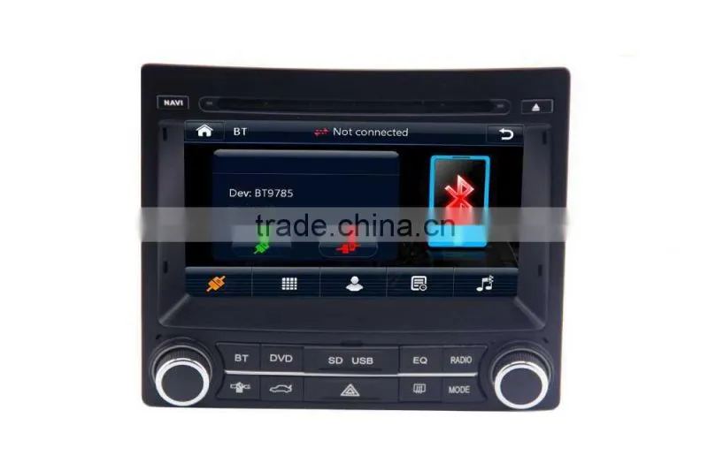 In dash car dvd player with gps for peugeot 405 with Bluetooth/Radio/SWC/Digital TV/3G internet/WIFI/ATV/DVR