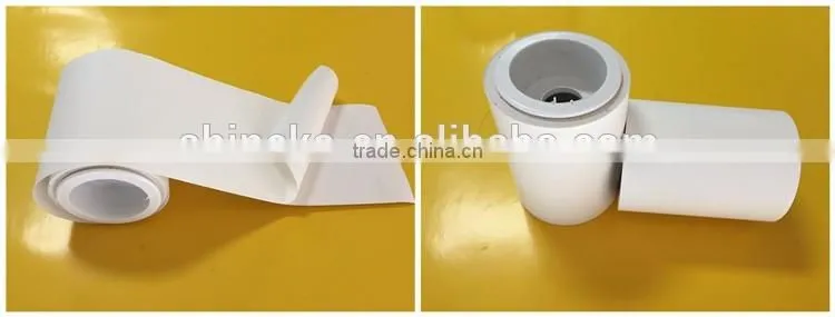 56mic/76mic synthetic adhesive paper for label printing roll