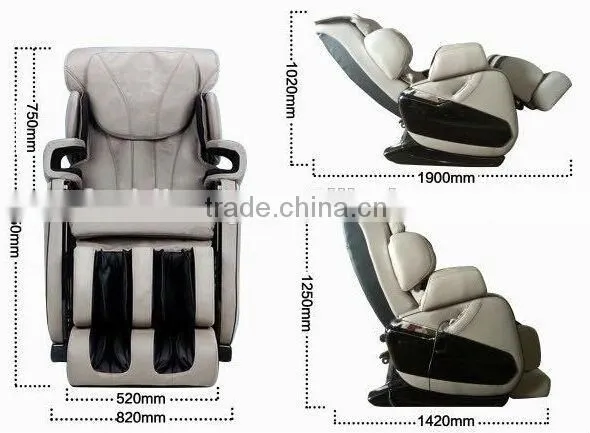 3d stepless extension massage chair,reflexology portable massage chairs SK-9018