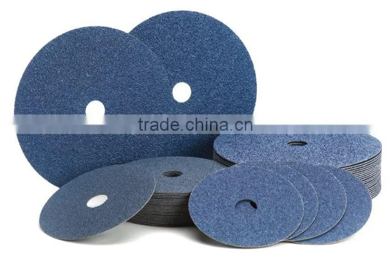 aluminum oxide silicon carbide and zirconia oxided abarsive fiber discs
