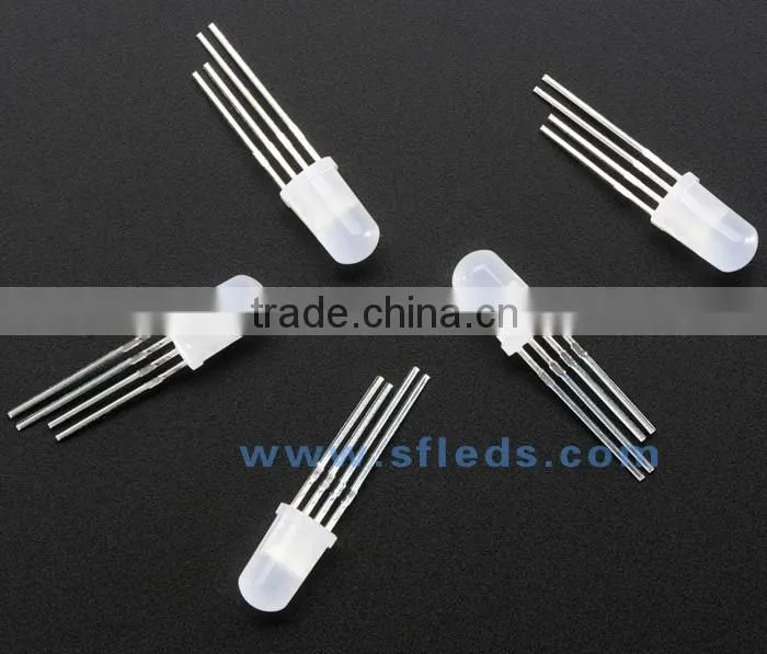 Programmable 5mm RGB LED, SK6812 / WS2811 Driver