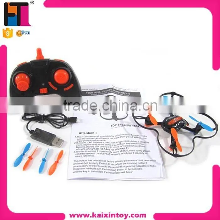 2.4G 4CH 6 axis gyro USB toys 2015 cheap mini quadcopter rc micro drone