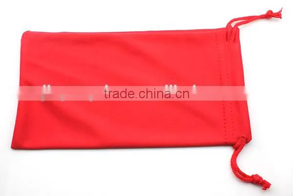 Fashion microfiber glasses pouch for sunglasses