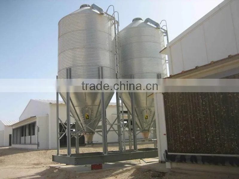 2014 steel chicken farm house with all automatic control equipments in Nigeria
