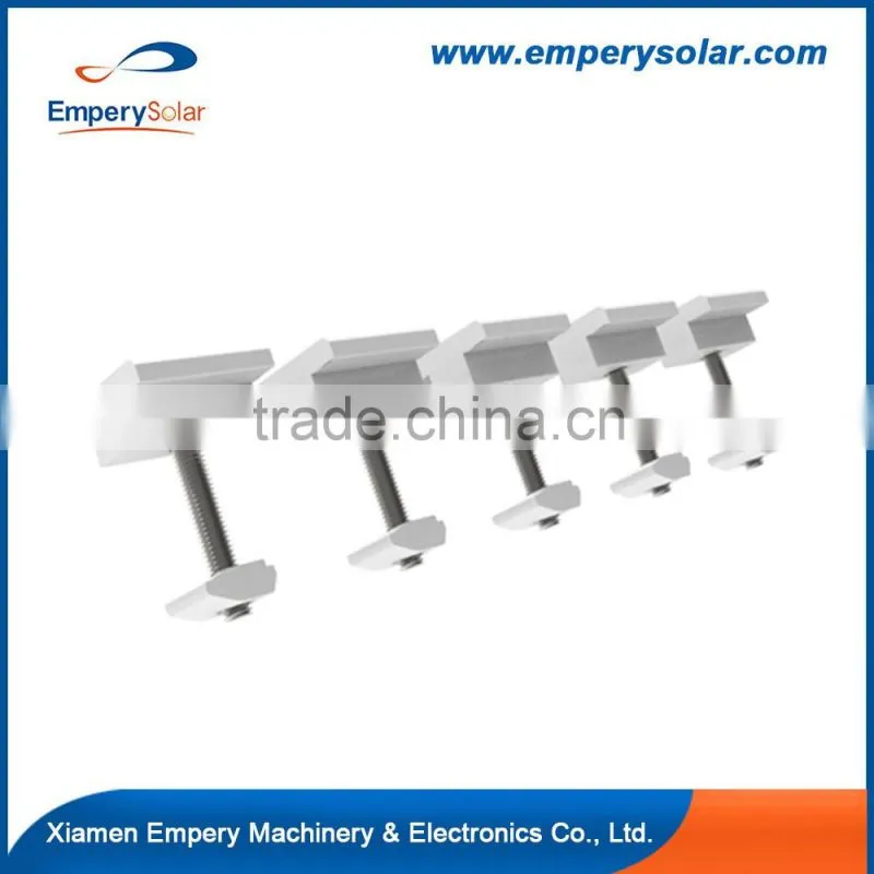 Solar End Clamps / PV Mid Clamp for Solar Roof Mount