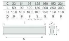 wood/plastic/zine alloy cabinet handle