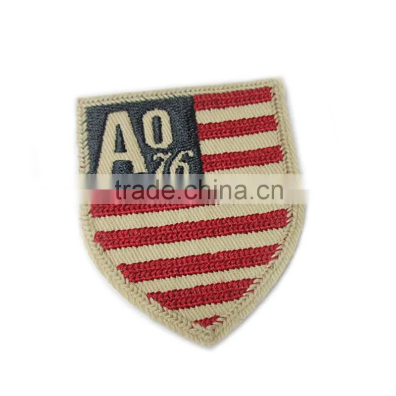 Computerized Embroidery Patch for Garment, Computer Embroidery Design Patch Badge