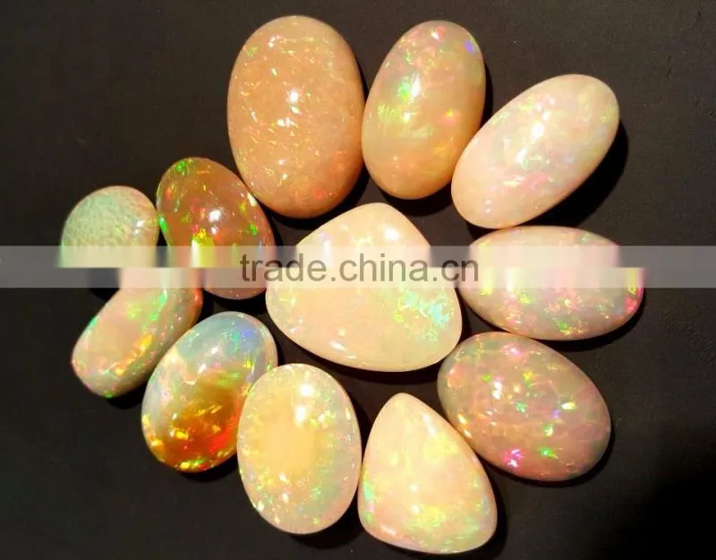 #AEZZ Natural Gemstone Cabochons Ethiopian Opal