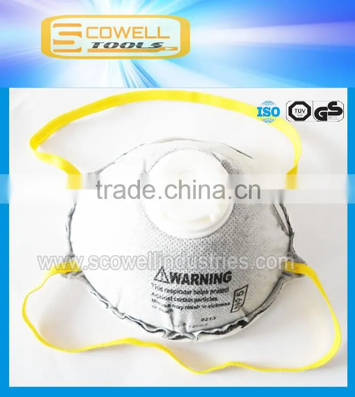 N95 active carbon face dust mask,disposable dust mask