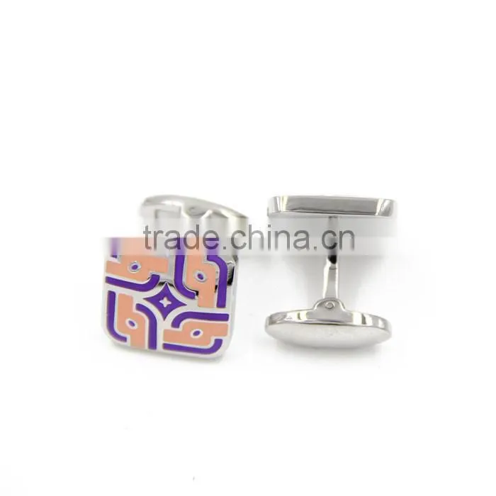 Special Customize metal cufflink for wedding