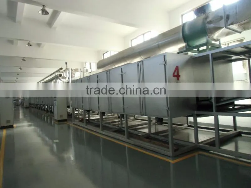 Vegetable/apple/fruit mesh belt dryer