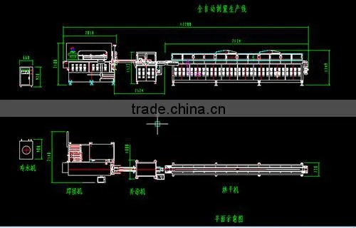 Automatic Production Line for Pail in Can Making Industry