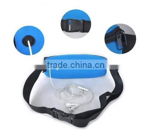 Outdoor Unisex Waterproof Sport Gym Running Jogging Runner Belly Pouch