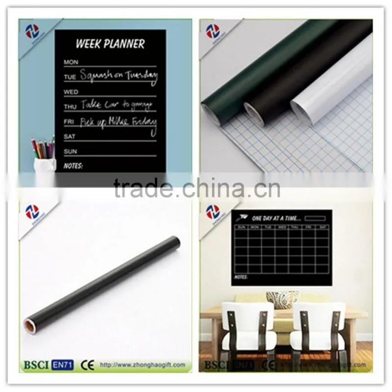Promotional popular wholesale die cut chalkboard stickers