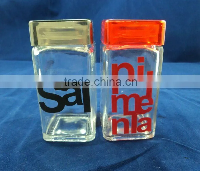 custom made spice jar, salt and pepper shaker