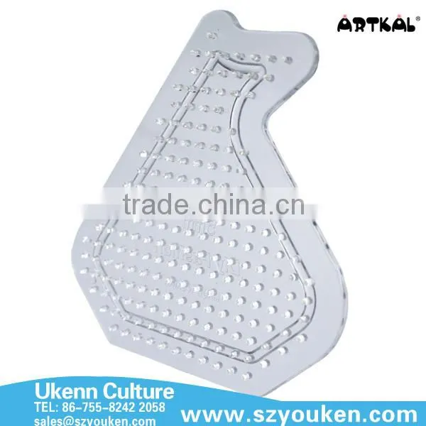artkal direct selling plastic puzzle diy ironing beads plastic pegboard toys for children