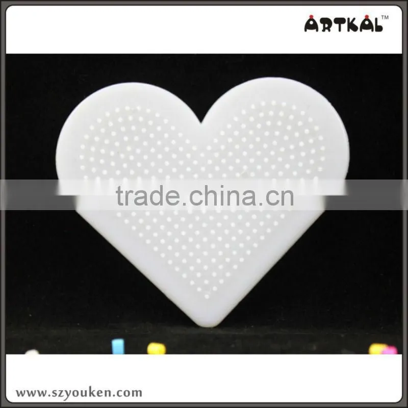 bestest promotion 100% quality guarantee perler beads puzzle children 3mm pegboard pattern