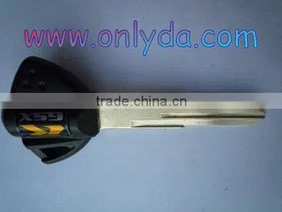motorcycle Suzuki motorcycle bike key blank in black color